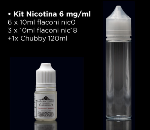 Base Neutra con nicotina 1 litro - Basi neutre sigaretta elettronica